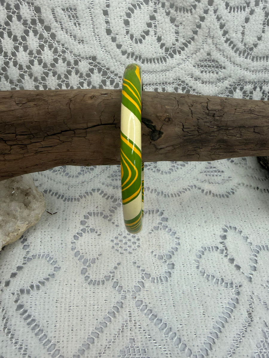 Skinny Painted Shellac Bracelet