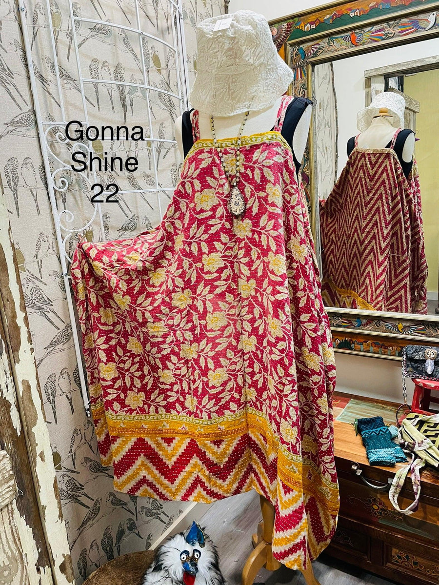 Gonna Shine Maxi Dress by Kantha Bae One Size - Robin Boutique-Boutique 