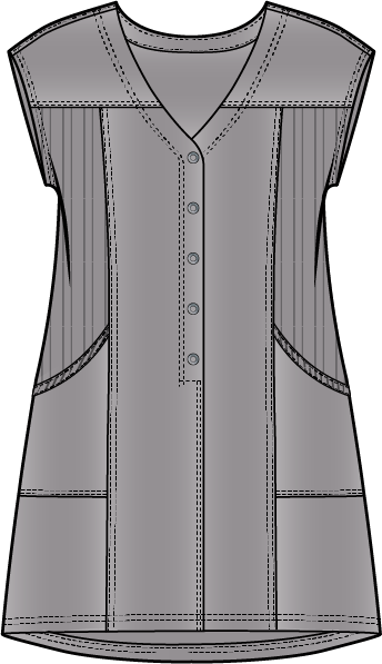 Sun Washed On Deck Dress by Escape