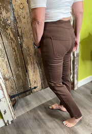 Ankle Pant with Hi-Low Hem - Robin Boutique-Boutique 