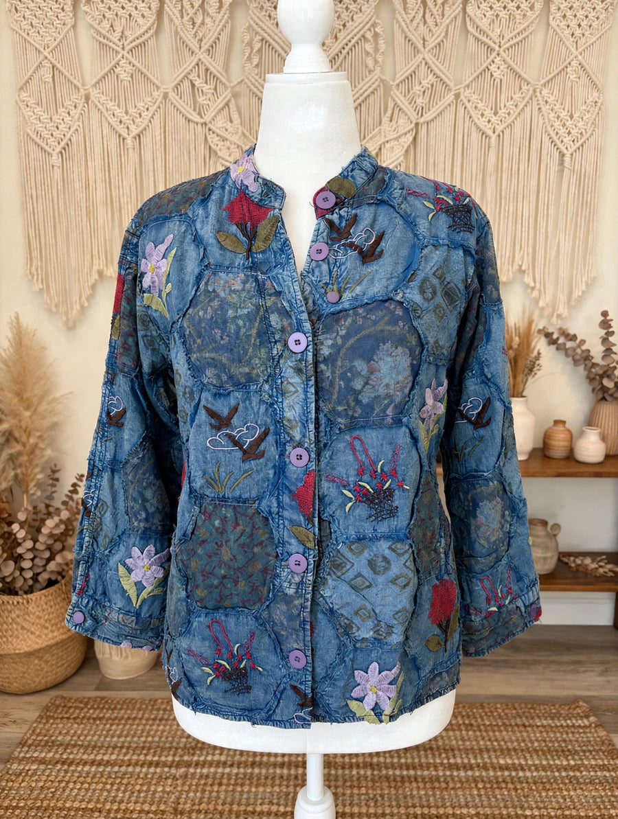 Garden Flight Patchwork Jacket by The Paper Lace