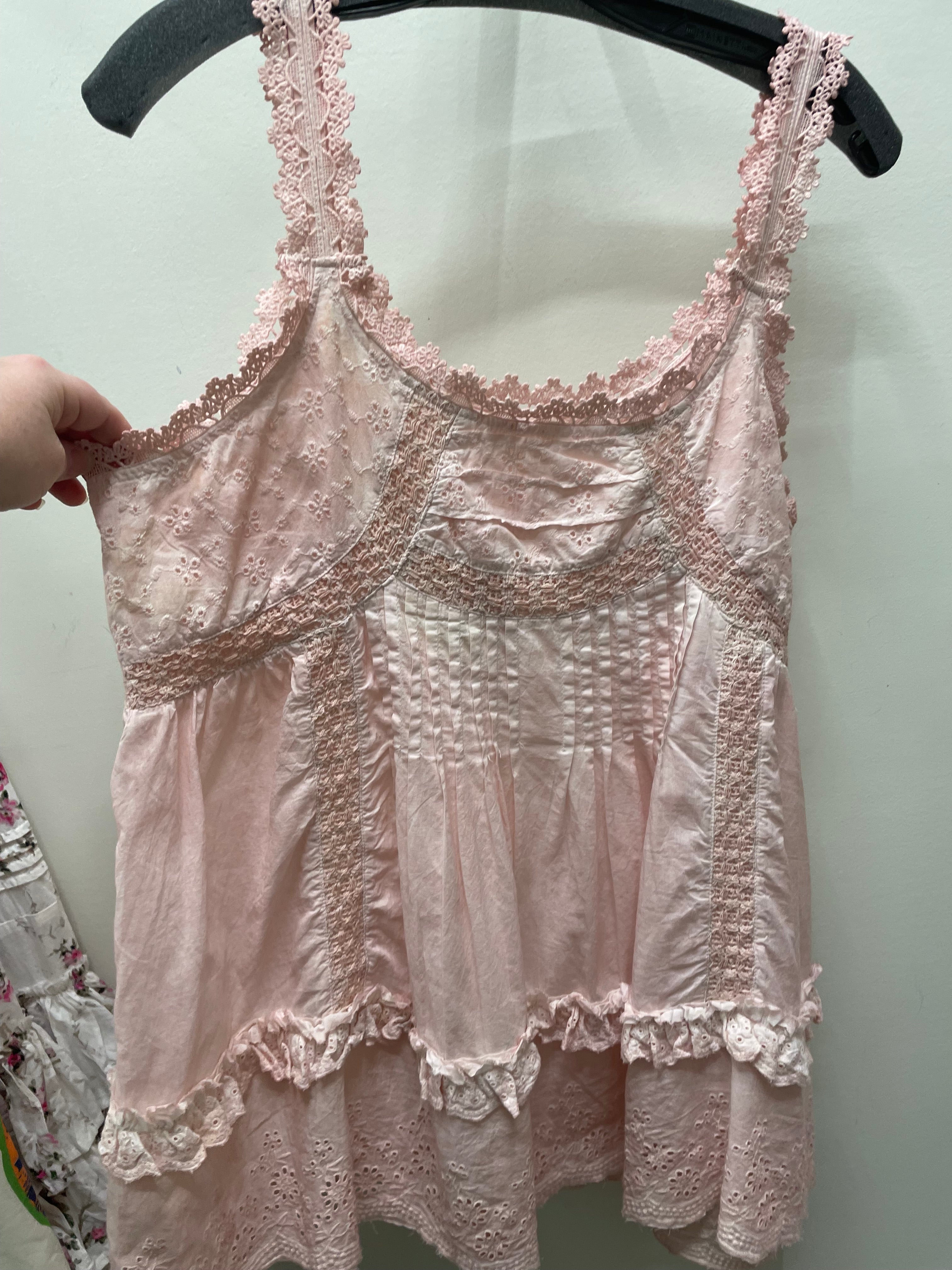 Sleeveless Ruffle Top by Paper Lace Robin Boutique