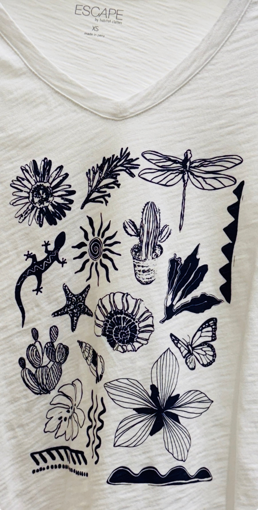 Destination Nature Short Sleeve V-Neck Tee