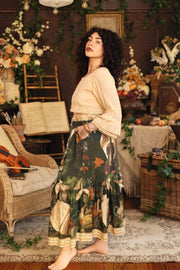 Additional view of Labour of Love Maxi Length Atelier Skirt with florals & violin from Robin Boutique.
