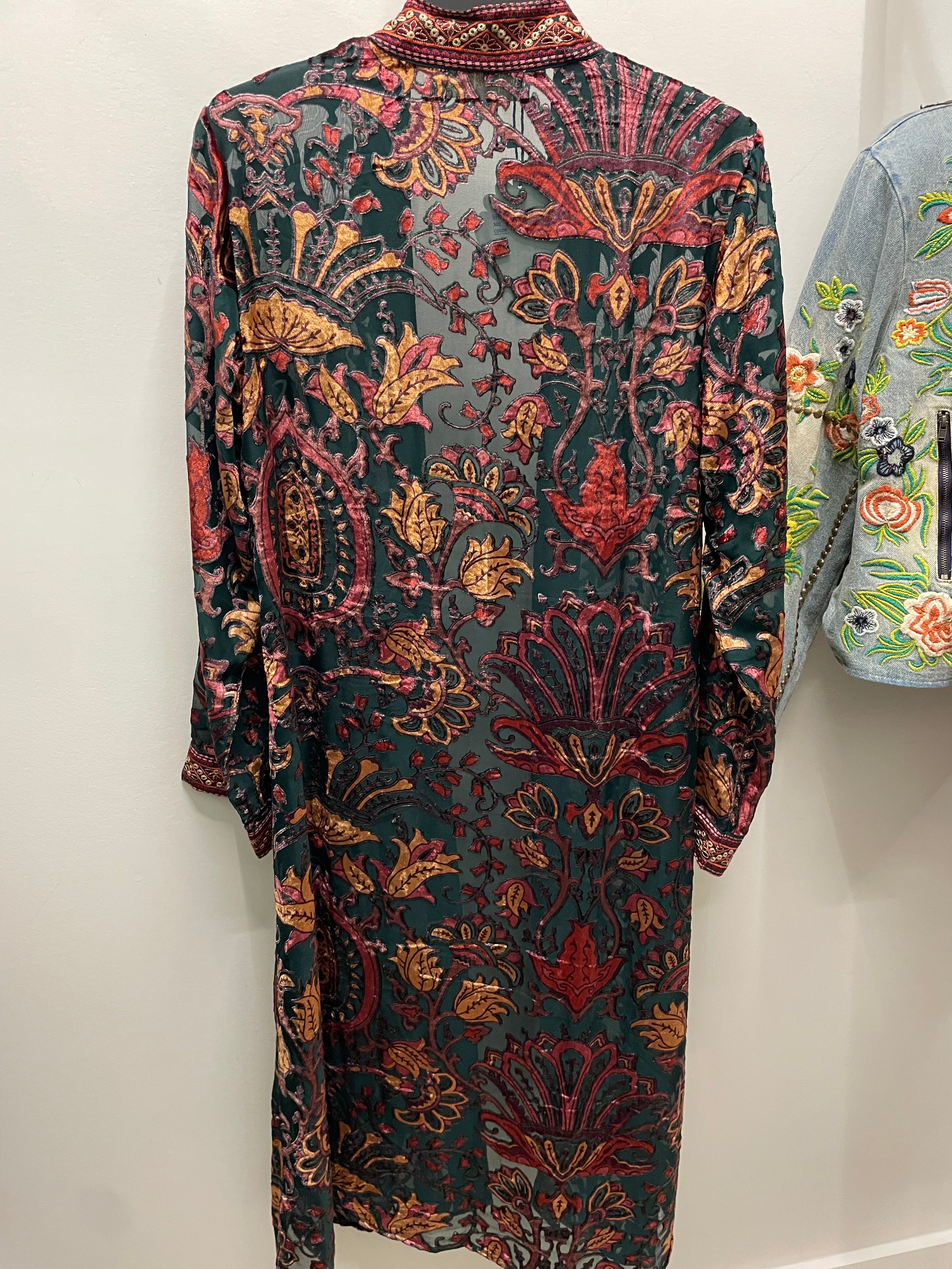 Burnout Velvet Kimono by All About Her