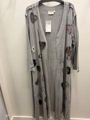 Patchwork Heart Long Duster by Paper Lace