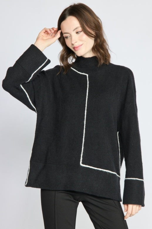 Get In Line Sweater by Olivia