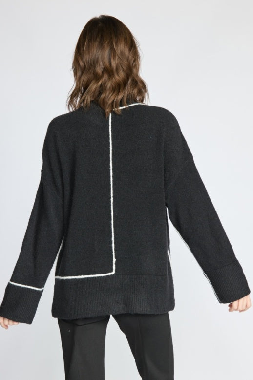 Get In Line Sweater by Olivia