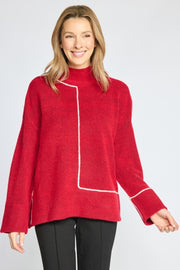 Get In Line Sweater by Olivia
