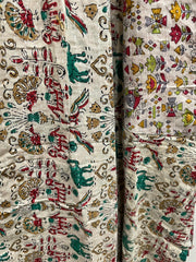 Pareo Kantha Butterfly Cargo Skirt #179 by Kantha Bae