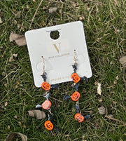 Jack O'Lantern Theme Earrings - Robin Boutique-Boutique 