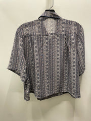 Reworked Flowy Crop Button Down #100
