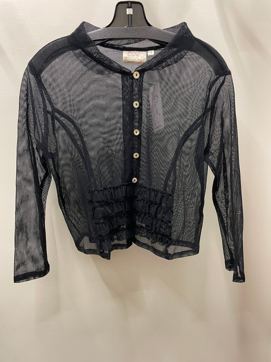 Breezy Ruffle Cardigan