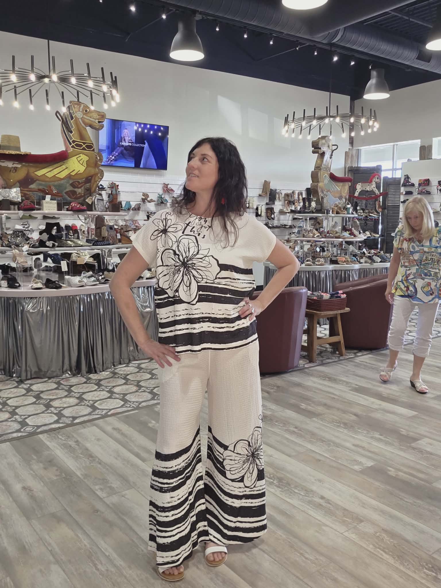 Wide Leg Palazzo Pant in Got This by Inoah