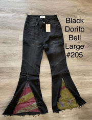 Upcycled Denim Dorito Bell by Kantha Bae - Robin Boutique-Boutique 