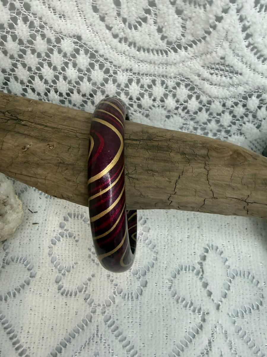 Painted Shellac Bracelet
