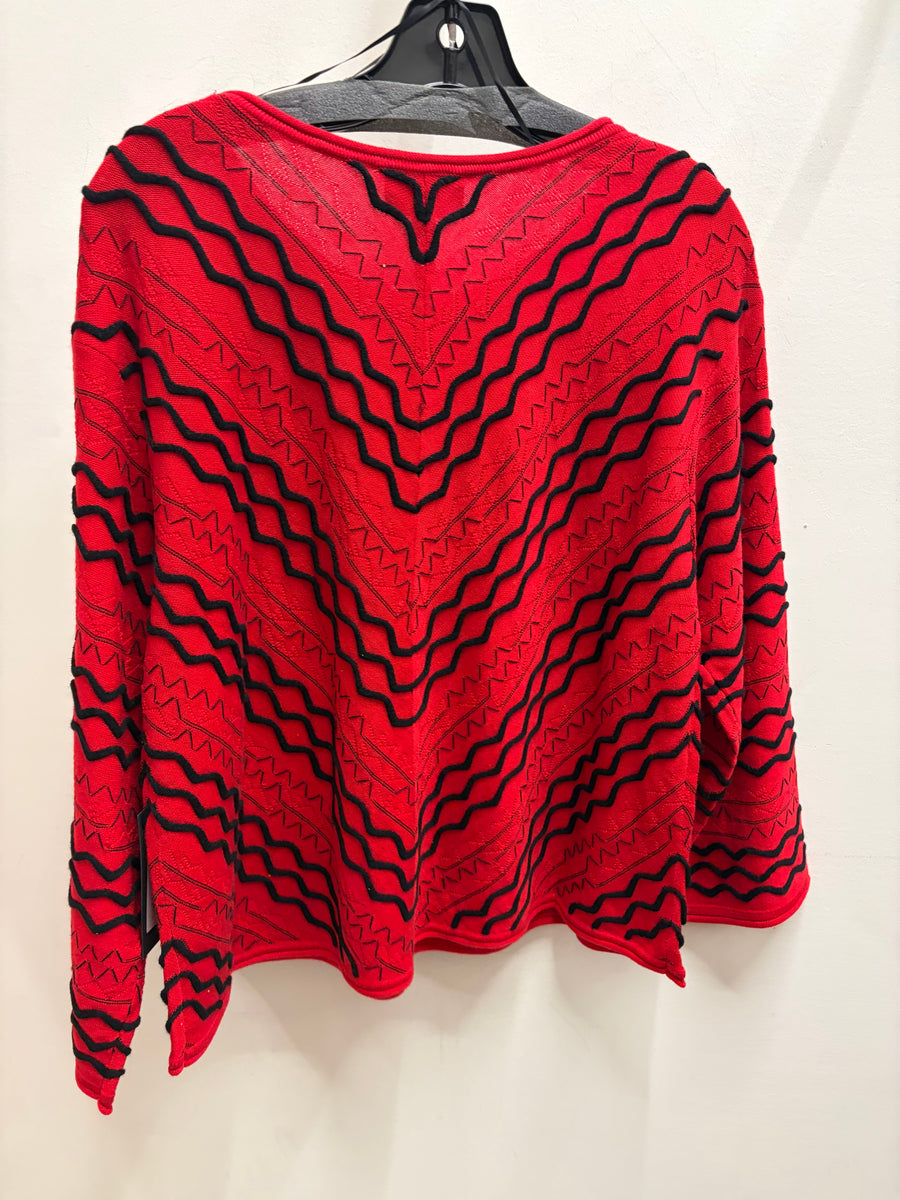 Wave Sweater Chevron Pullover by Olivia
