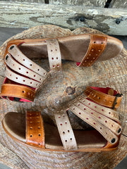 BedStu Leather Artemis Gladiator Sandals