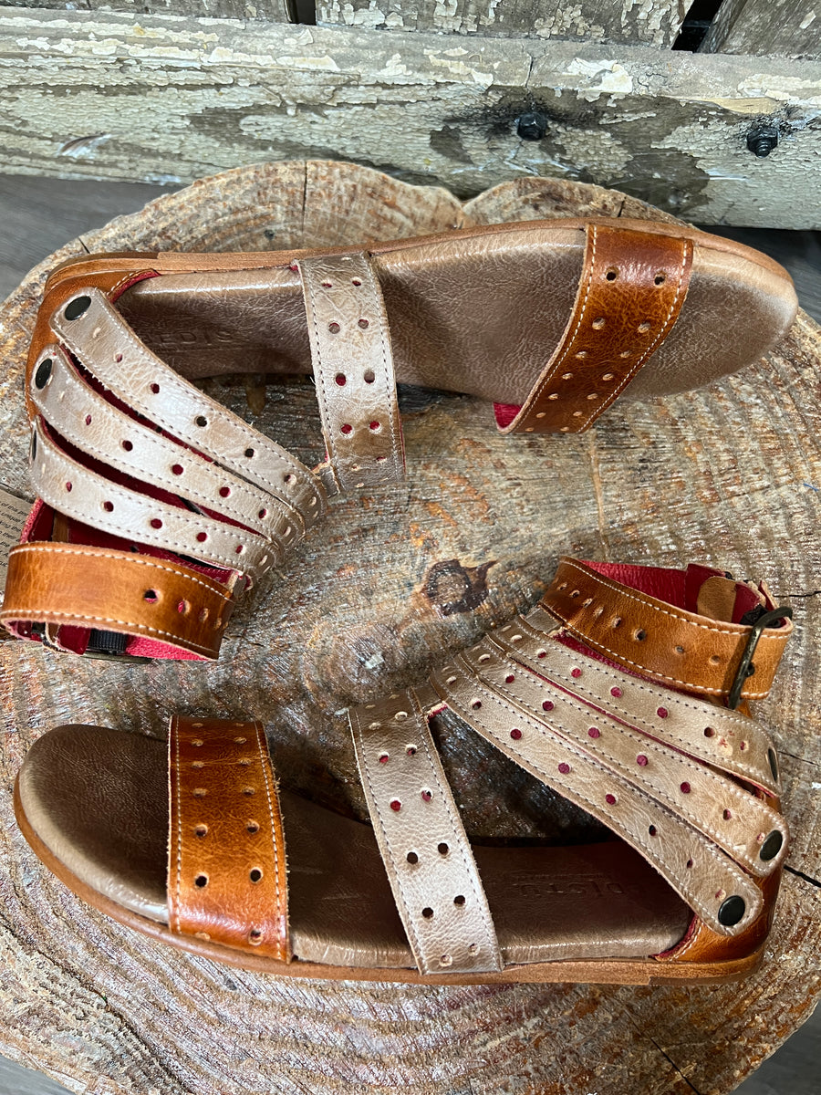 BedStu Leather Artemis Gladiator Sandals