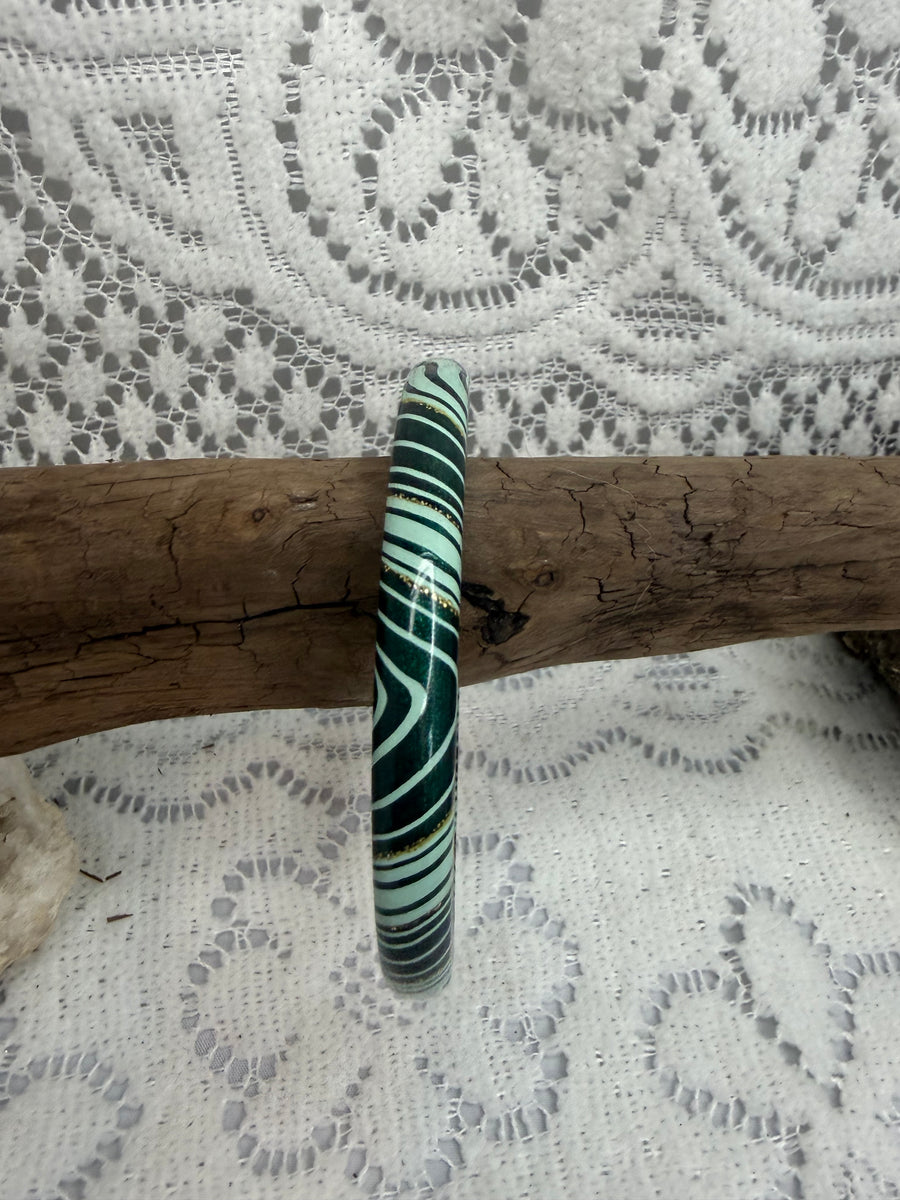 Skinny Painted Shellac Bracelet