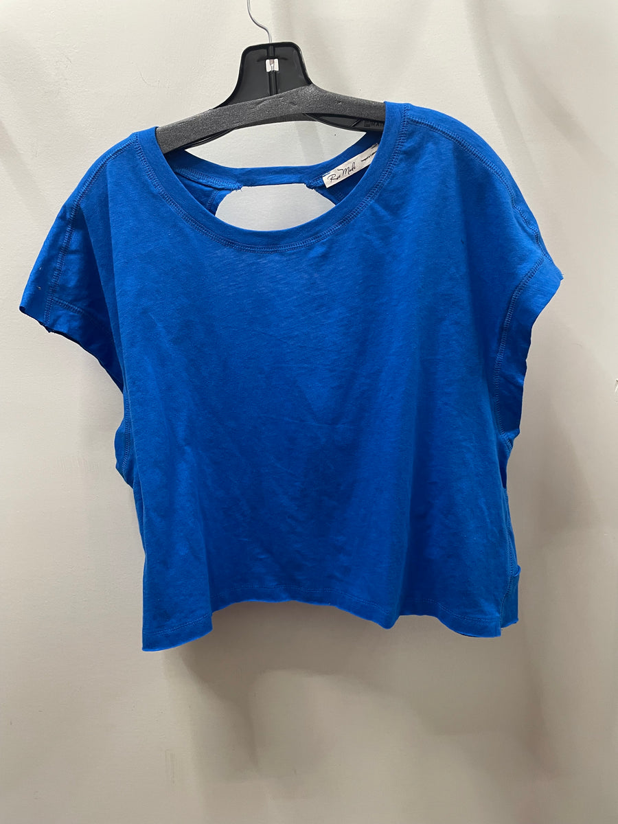 Cotton Slub Open Back Top