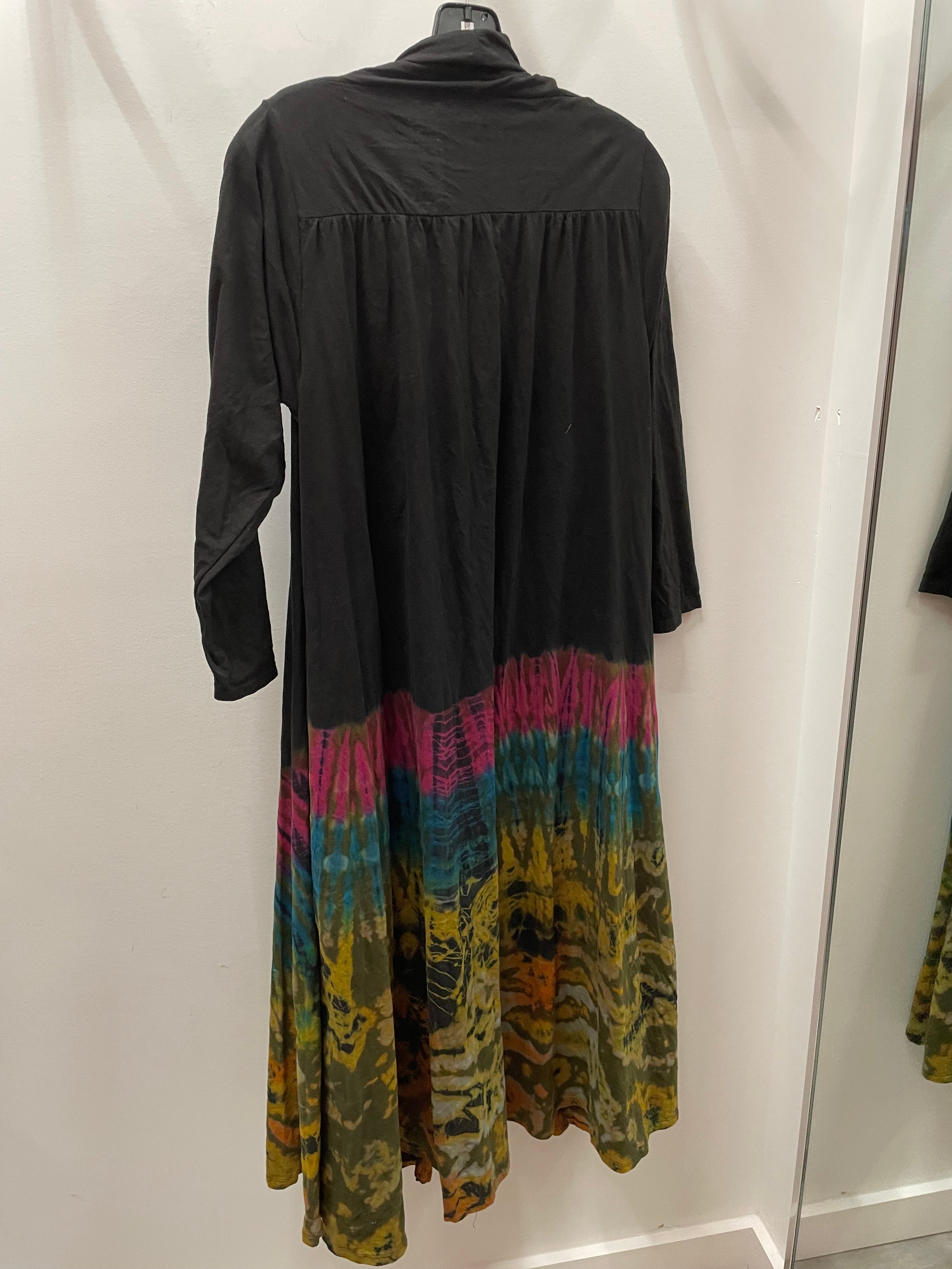 Tie Dye Cotton Duster Jacket