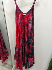 Crepe Sari Moonchild Slip Dress #045 by Kantha Bae