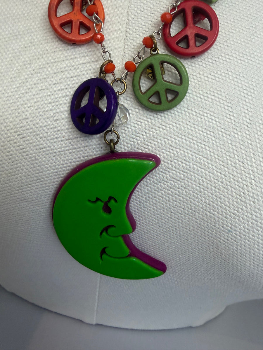 Moonchild Peace Revival Necklace by Gina