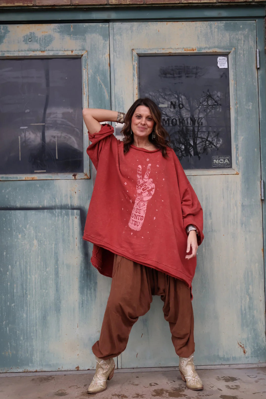 Peace Pullover by Kantha Bae