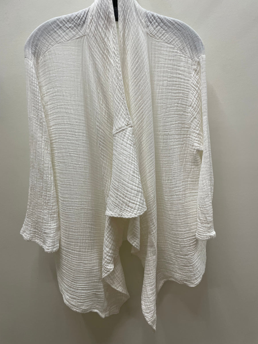 Gauze Collar Jacket