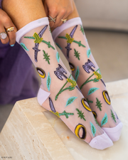 The Lord of the Rings™ The Fellowship™ Shimmer Sheer Crew Sock