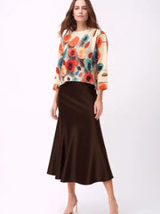 Pleated Rose Top by EllyNDale