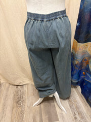 Denim Jogger Pants by The Paper Lace