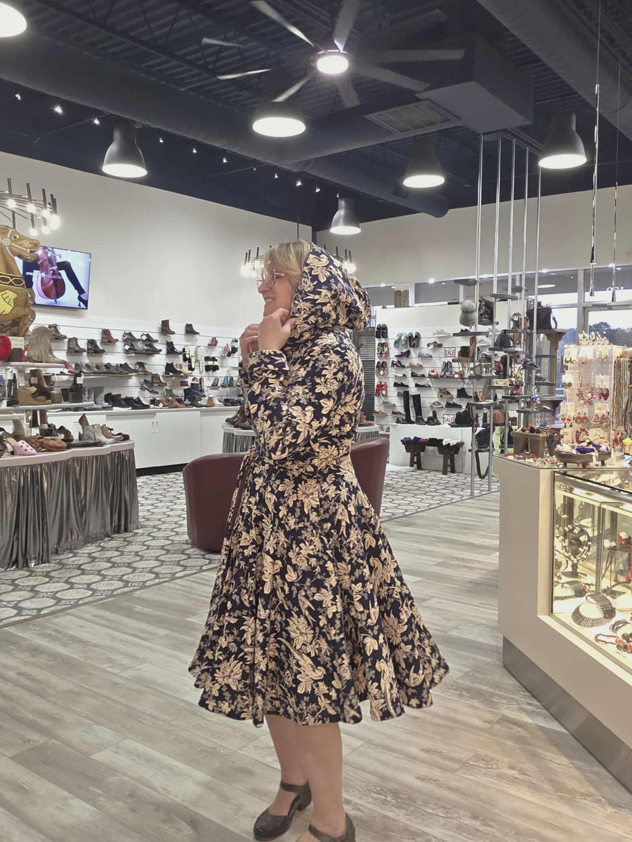 Boston Coat in Provencal Print by Effie's Heart