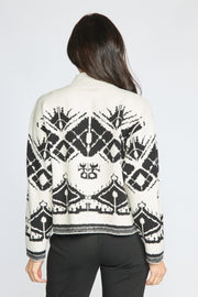 Graphic Fair Isle Pullover by Olivia
