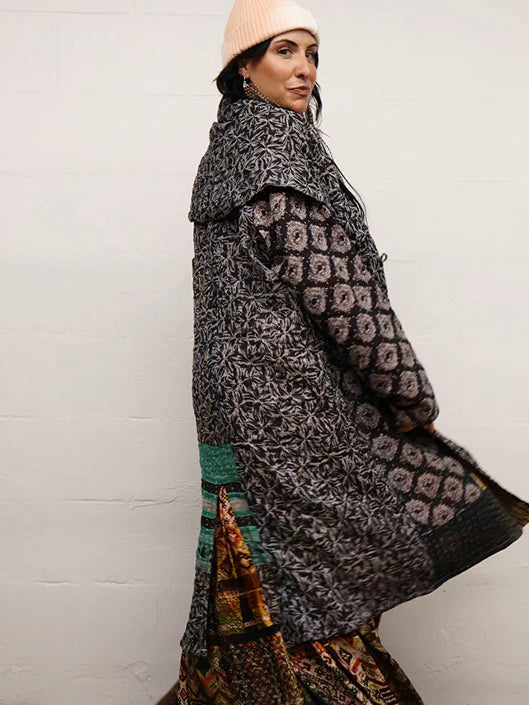 Koverlet Nomad Coat by Kantha Bae Robin Boutique