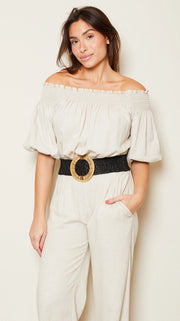 San Diego Beaded Stretch Belt