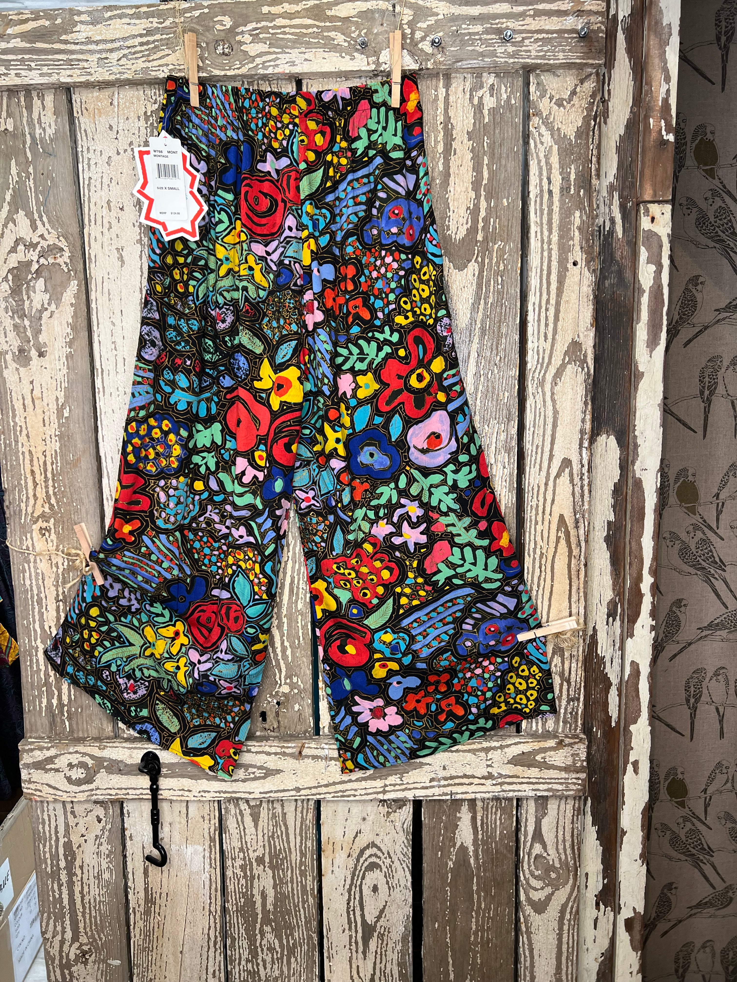 Cropped Wide Leg in "Montage" by Jams World