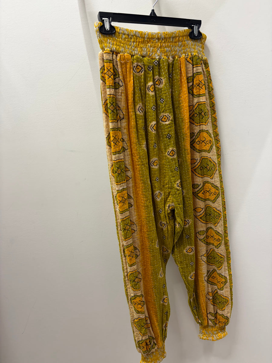Pareo Kantha Sari Jogger Pant #105 by Kantha Bae