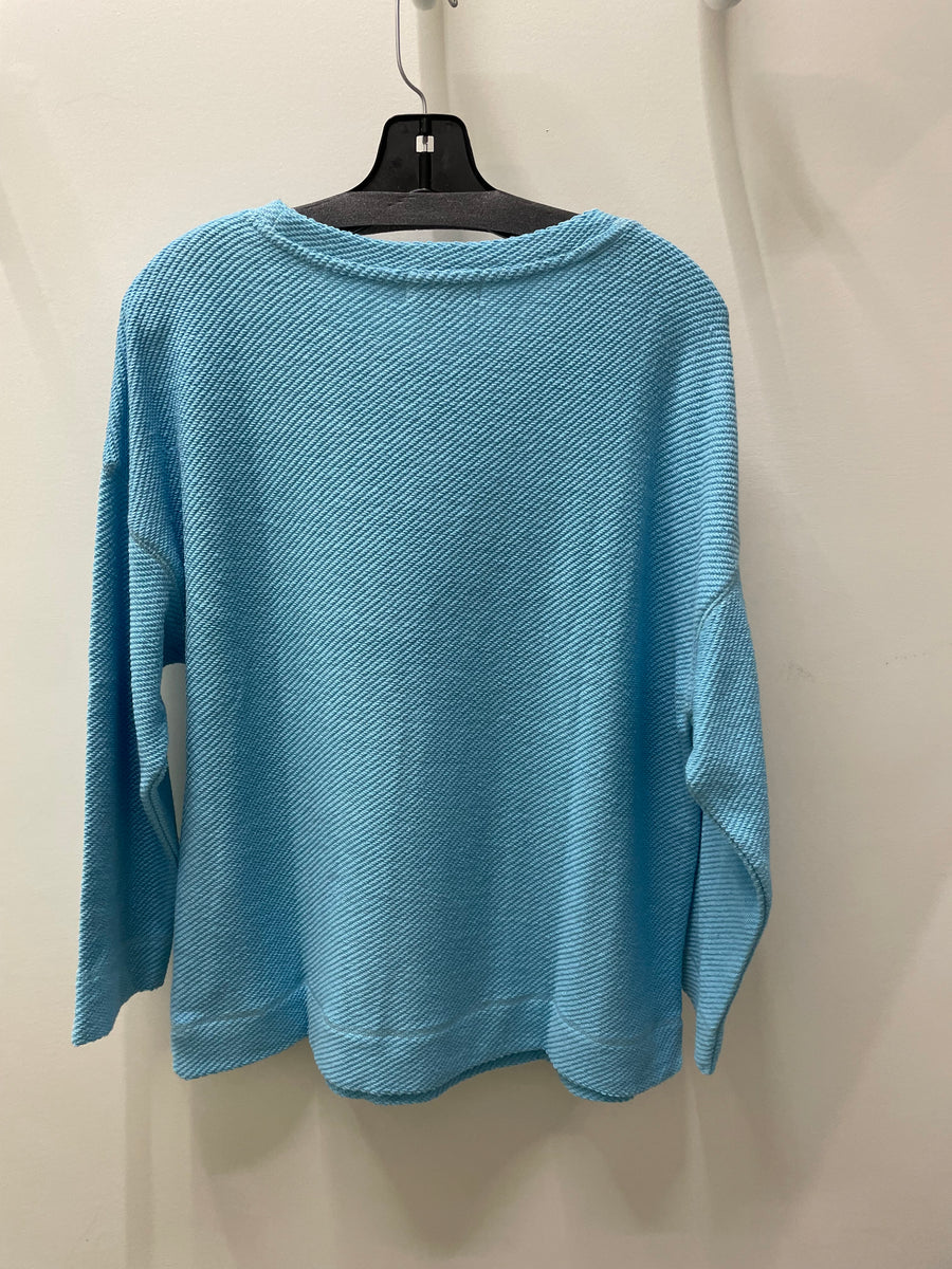 Cool Breeze Sundown Loopy Terry Pullover by Escape