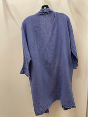 Long Gauze Collar Jacket