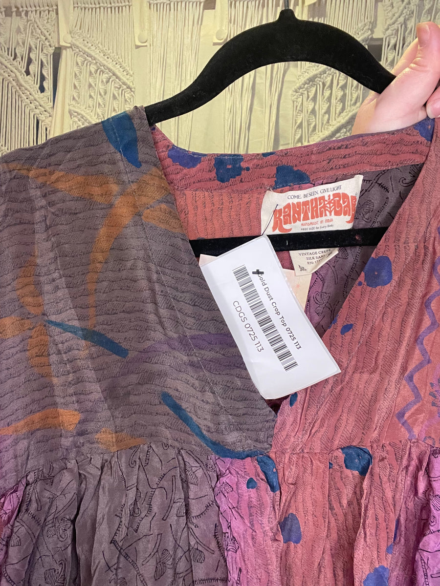 Gold Dust Crop Top #113 by Kantha Bae