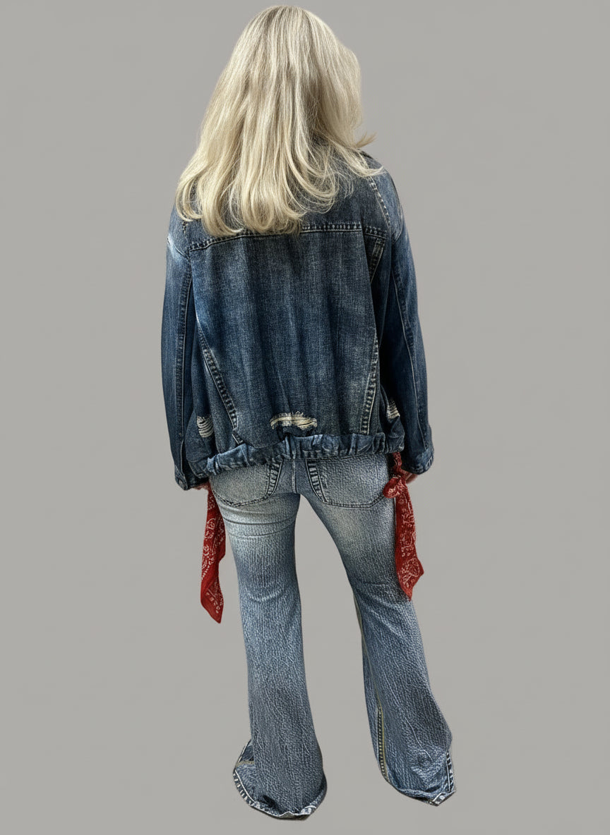 IPNG Design Illusion Jean Hanky Jacket Robin Boutique