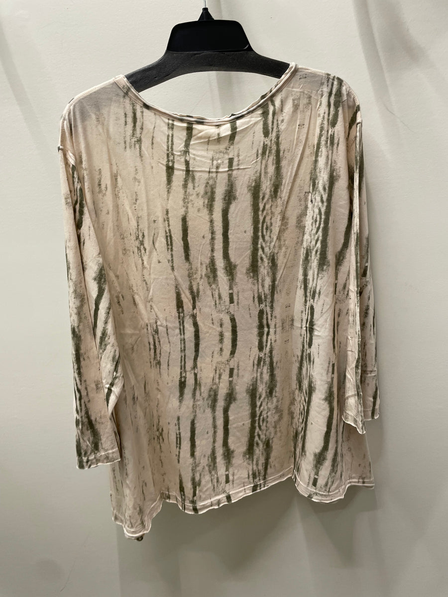 Driftwood Day Tee in Flower Lady Print by Paper Lace