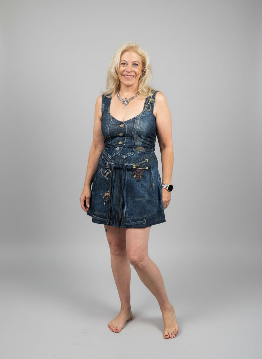 IPNG Design Mini Low Skirt in Milk Robin Boutique