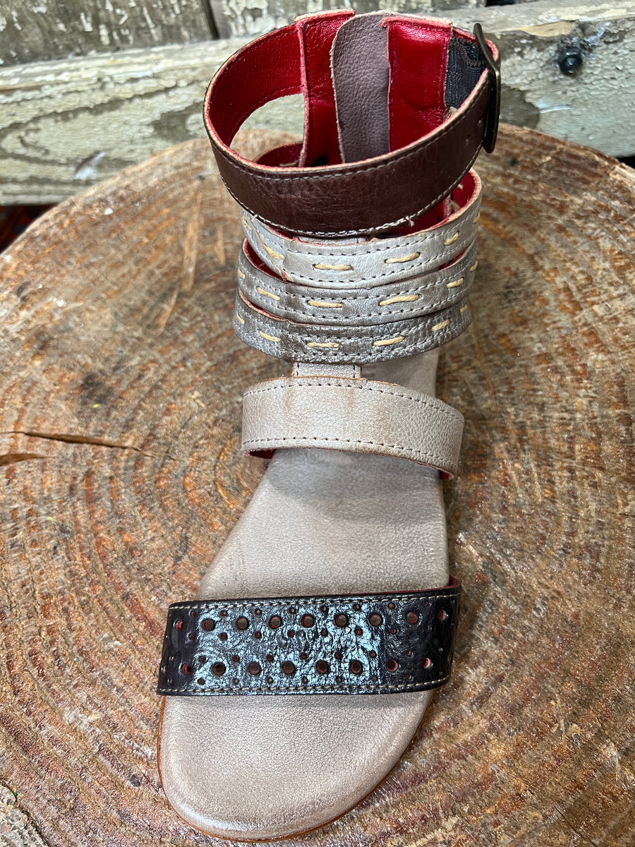 BedStu Leather Artemis Gladiator Sandals