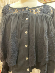 Lace Ruffle Top by The Paper Lace