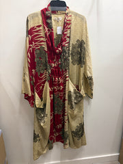 Rasgulla Sari Ruched Dress #118 by Kantha Bae