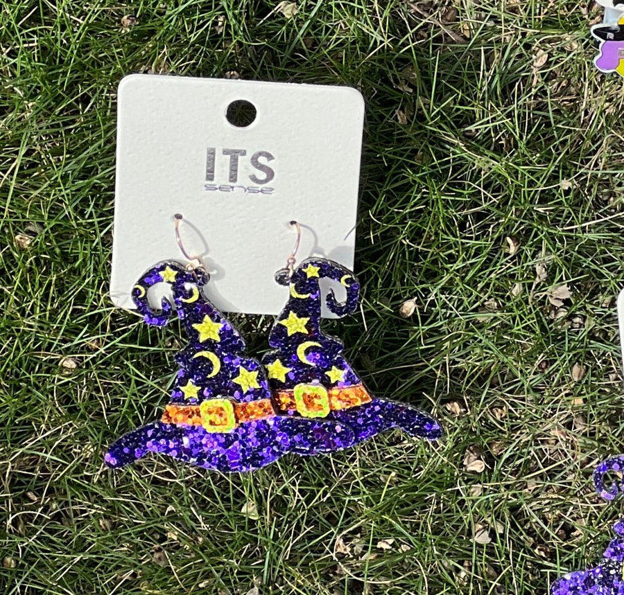 Witch Theme Earrings - Robin Boutique-Boutique 