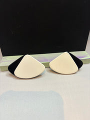 Fan Acrylic Earrings by The Vintage Jewel
